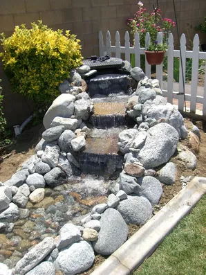 Fontana pond construction-4