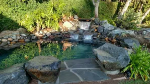 San Marino pond construction-3