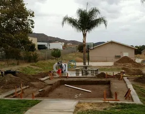 Yucaipa pond construction-2