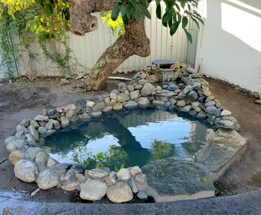 Burbank pond construction