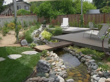South Pasadena pond construction